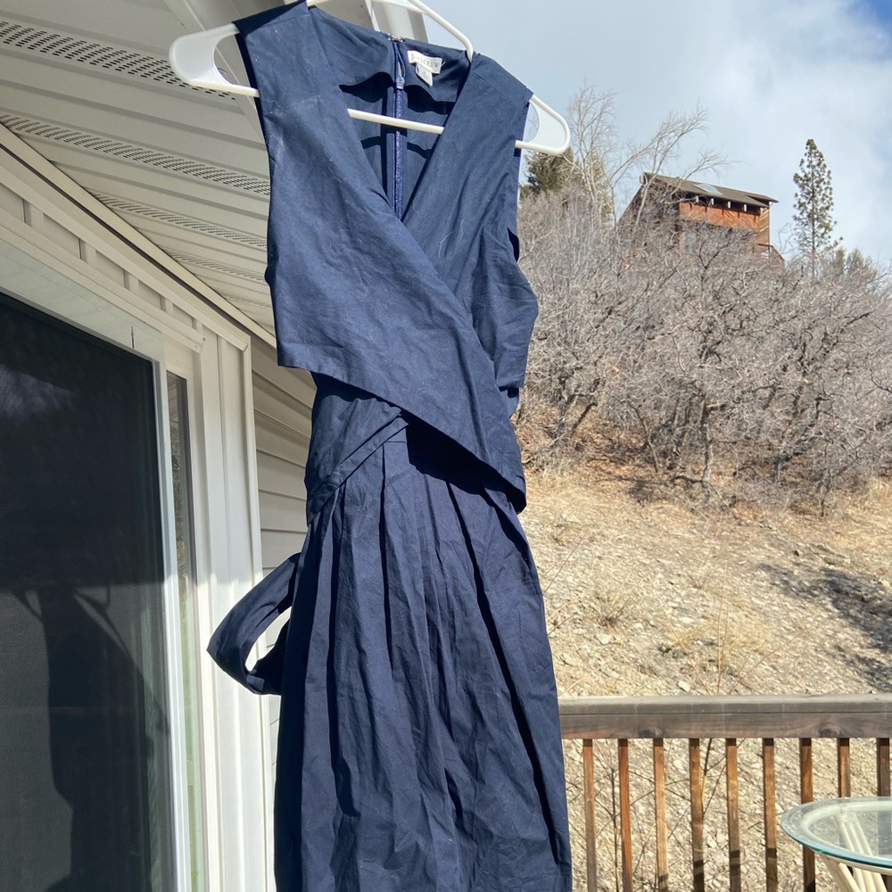 J Crew Tie Back Formal Dress